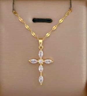 Gold Necklaces Flower Bouquet