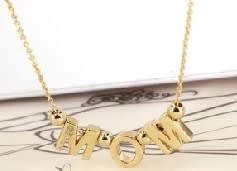 Gold Necklaces Flower Bouquet