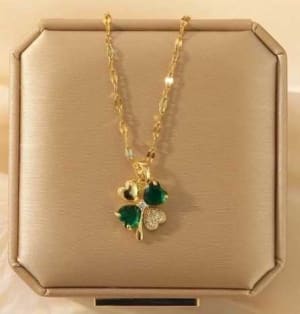 Gold Necklaces Flower Bouquet