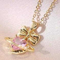 Gold Necklaces Flower Bouquet