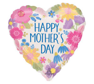 9" Mothers day Mini Balloons Flower Bouquet