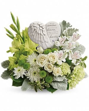 Hearts In Heaven Flower Bouquet