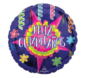 9" Mini Spanish Air filled stick balloons