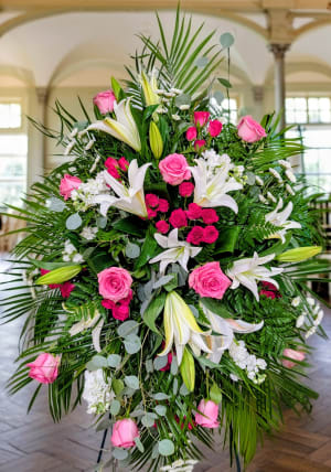 STANDING TRIBUTE SPRAY Flower Bouquet