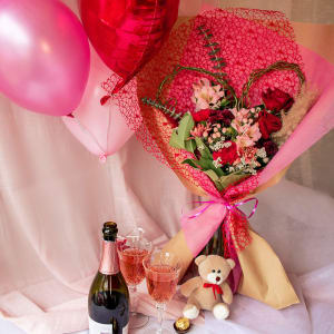 Your Hearts Desire Upright Bouquet