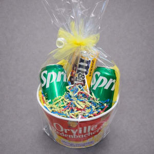 Lg Popcorn Buckets Flower Bouquet