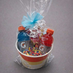 Lg Popcorn Buckets Flower Bouquet