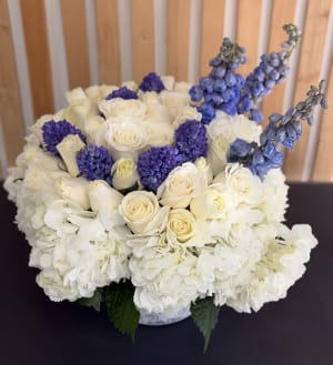 Blue Angel Flower Bouquet