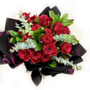 Wrapped Roses bouquet 24,36 Flower Bouquet