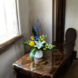 New Baby Boy Flower Bouquet