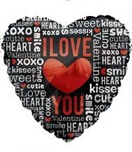 17" Valentines Balloon