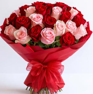 Eternal Rose Affair Flower Bouquet