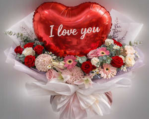 Float with Love Flower Bouquet