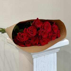 Long Stem Red Roses Bouquet