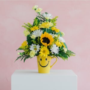Cup O'Joy Flower Bouquet