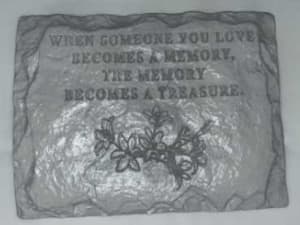 Large Sympathy Stone Flower Bouquet