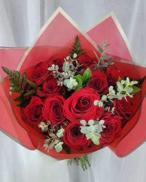 Monthly Subscription Roses Bouquet Valentine's Day Flower Bouquet