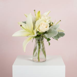 Pure and Simple Flower Bouquet