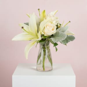 Pure and Simple Flower Bouquet