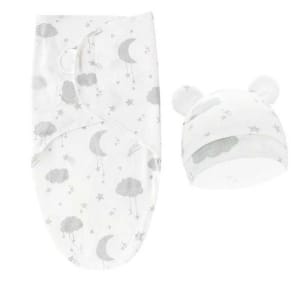 Sleep Sack with Hat Flower Bouquet