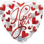 Love Mylars Flower Bouquet