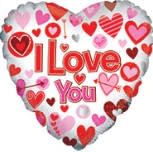 Love Mylars Flower Bouquet