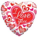 Love Mylars Flower Bouquet