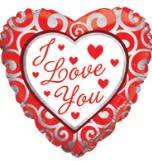 Love Mylars Flower Bouquet