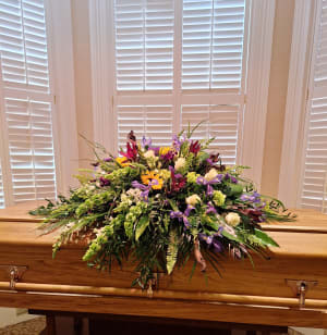 Casket Spray Flower Bouquet