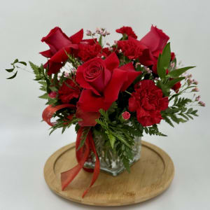 Be My Valentine Vase Arrangement