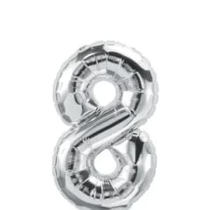 34" Numbers Balloons Flower Bouquet