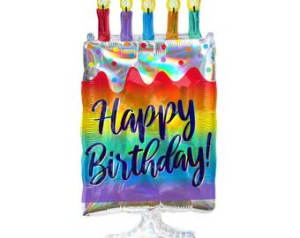 Birthday Balloons Flower Bouquet