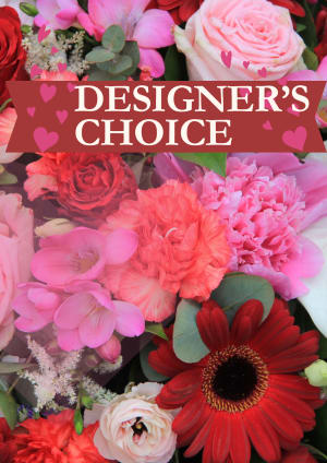 Valentine's Day Designer Choice Flower Bouquet