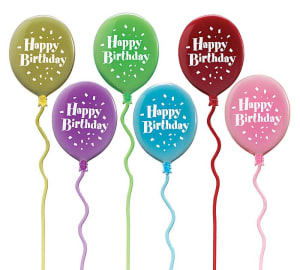 Happy Birthday Balloon Pick
