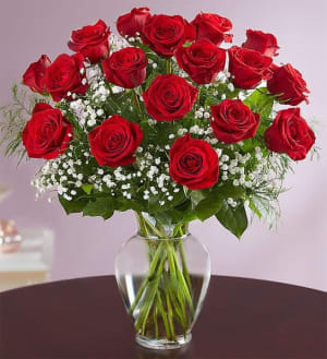 CLASSIC ROMANCE - PREMIUM RED ROSES