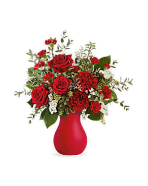 Teleflora's Scarlet Wishes Bouquet