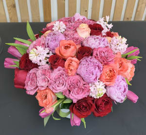 Crimson Kiss Flower Bouquet