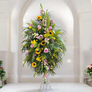 STANDING TRIBUTE SPRAY Flower Bouquet