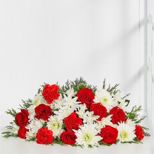 HOLIDAY CELEBRATIONS WRAPPED BOUQUET Flower Bouquet