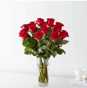 Long Stem Red Roses Flower Bouquet