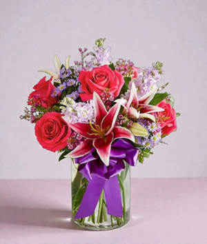 Straight From The Heart Flower Bouquet