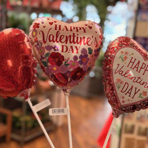 Valentine Balloons Flower Bouquet