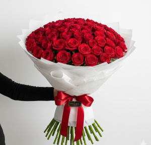 Classic Rose wrap bouquet EBF-645 Flower Bouquet
