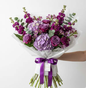 Pretty in purple EBF-648 Flower Bouquet