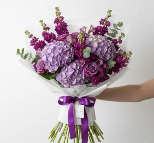 Pretty in purple EBF-648 Flower Bouquet