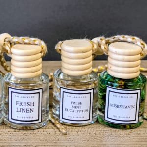 Car Oil Diffuser Flower Bouquet