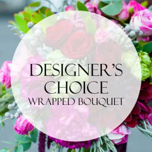 Designer's Choice WRAPPED Bouquet Flower Bouquet