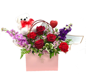 Fun and Flirty Flower Tote