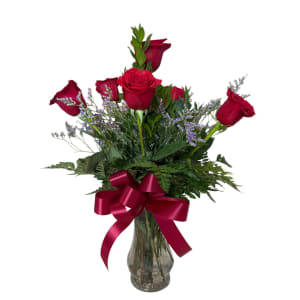 Long Stemmed Red Roses