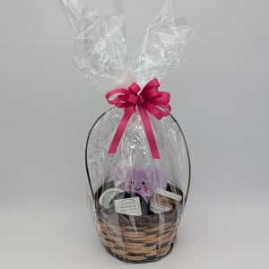 Be Mine Gift Basket Flower Bouquet